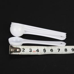 1G Professional Plastic 1 Gram Scoops Spoons For Food Milk Washing Powder Medcine White Measuring Spoons dh2122