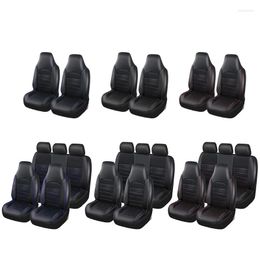 Car Seat Covers Front Rear Cover Auto Anti-Slip Cushion Pad-Protector Four-Seasons Interior
