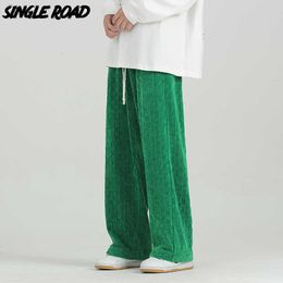 Men's Pants Mens Wide Leg Cargo Cross Pants Men 2022 Harajuku Oversized Joggers Trousers Male Streetwear Hip Hop Casual Pants Z0306