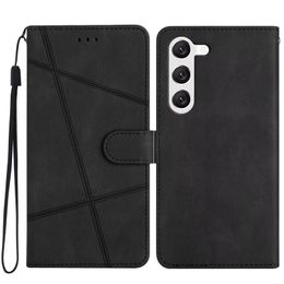 Skin Feel Leather Wallet Cases for Samsung S23 PLUS A54 A34 A14 A23 A33 A53 A73 5G A04E A04 A04S S22 Ultra S21 FE Credit ID Card Slot Pocket Holder Flip Cover Pouch