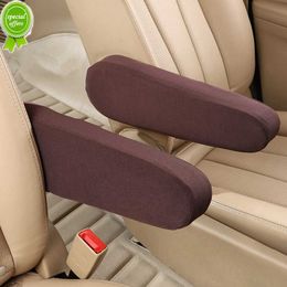 New Car Armrest Cover Elasticity Cloth Fabric Car Centre Console Armrest Protector Universal Suitable for Car Seats With Armrests