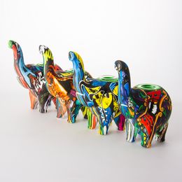 4.9 inch Silicone Pipe Elephant water tranfering printing Smoke Bongs Oil Dab Rigs with Glass Bowl 487