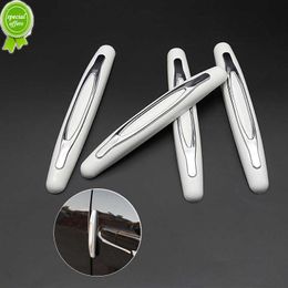 New Car Door Anti-collision Strip Car Door Side Anti-collision Strip Anti-Collision Sticker Anti-scratch Strip Universal Type 4 PCS