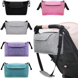 Diaper Bags Stroller Bag Pram Stroller Organiser Baby Stroller Accessories Stroller Cup Holder Cover Baby Strollers Paquetes De Maternidad 230316