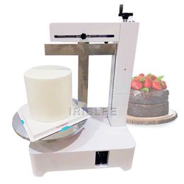 New Arrival Semi Automatic Birthday Cake Cream Coating Filling Machine 4-16Inch Cakes Cream Butter Spreading Daubing Icing Maker