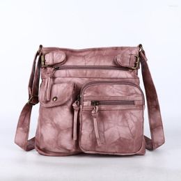 Evening Bags Angelkiss Women Purse Fashion Small Bag Shoulder Floral Satchel Ladies Soft PU Messenger Money Pack