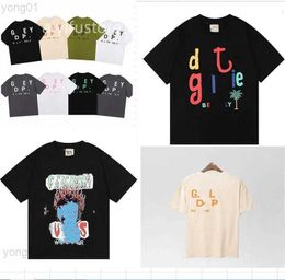 Men's T-shirts Galleryes Depts Designer Summer Gallary Shirt Alphabet Printed Star Same Round Neck Short Sleeve T-shirt for Men and2IC5