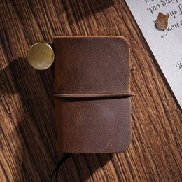 Handmade Daily Planner Eco-friendly Portable Soft Cover Hand Account Mini Notebook