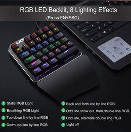 Gamer Mechanical Keyboard USB Wired K9 Luminous 35 Keys Green Shaft Hand Rest Gaming Keyboard for Mobile Phone Tablet PS4 Xbox
