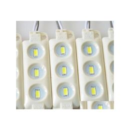 Led Modules Injection Abs Plastic 5630 Smd Modes 3Leds/1.5W High Lumen Backlights String White/Warm White Red Blue Drop Delivery Lig Dhzzb