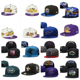 Designer hats All Teams Logo Snapbacks hats man woman Cotton Embroidery Football Baskball Closed Mesh flex Beanies Fisherman Hat Hip Hop Sport hockey Snapback cap