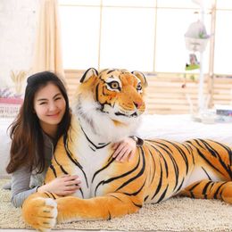 170cm Large Simulation Soft Stuffed Animal Doll Tiger Plush Toy Kids Gift