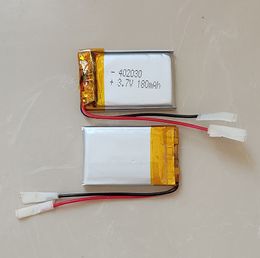 Li Polymer Battery 402030 3.7V 180mAh lipo lithium batteries for Bluetooth GPS Headset MP5 20PCS PER LOT Super Quality