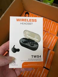 Tws2 tws4 Cell phone earphones Bluetooth headset wireless Bluetooth TWS-4 Bluetooth headset in-ear mini headset