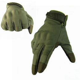 Sports Gloves Men's Outdoor Hunting Army Tactical Exercise Training Full Finger Waterproof For Cycling