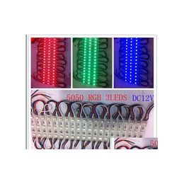 Led Modules 1000X Backlight Mode For Billboard Sign Modes Lamp Light 5050 Smd 3 Rgb/Green/Red/Blue/Warm/White Waterproof Dc 12V Drop Dhz1C