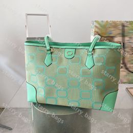 Macaron Color Tote Bag Women Designer Handbag Shouder Bags G Ophidia Medium Totes Letter Embroidery Handbags Shopping Bag For Macbook Pro