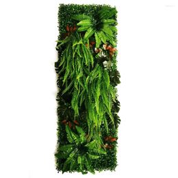 Decorative Flowers Artificial Plant Fake Grass Moss Subtropical Decoration Home Wall Panel 15.74inch 47.24inch/1