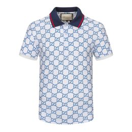 Polos Men's designer Brand Mens T-Shirts Top Crocodile Embroidery Polo Shirt Short-Sleeve Solid Polo shirt Men Polo Homme Slim Men Clothing Camisas Shirt M-3XL#F7006