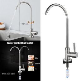 Kitchen Faucets Faucet Tap Stainless Steel 360 Degree Rotatable Modern For Home Sink PR Sale