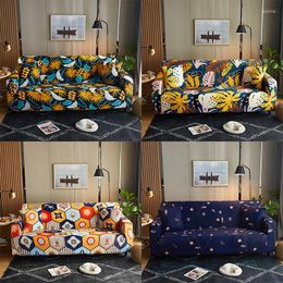 Bedding Sets Plant Leaf/Flower Print Sofa Cover Slipcover Stretch Covers For Living Room Elastic Couch Chair Towel 1-4-seater
