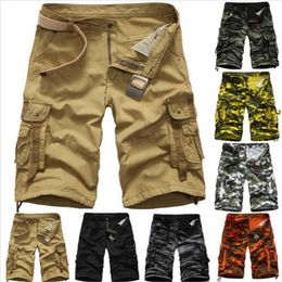 Men's Shorts Cargo Shorts Army Pants Combat Camo Trouser Military Casual Work Mens G230315