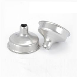 Small Funnel For Most Hip Flasks Kitchen Flask Wine Pot Wide Mouth Stainless Steel Funnels LT302