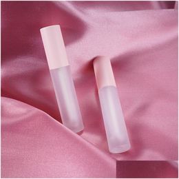 Packing Bottles 10Pcs Diy Lip Gloss Plastic Box Containers Empty Frosted Lipgloss Tube Eyeliner Eyelash Container Mini Split Bottle1 Dhmp0