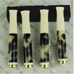 Smoking Pipes Snow mountain amber jade pipe fittings can be cleaned and circulate type cigarette set,