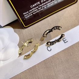 Charm Earrings Designed For Womens Designers Earring Luxury Jewellery Fashion Couple Love Round Earring Popular Brand Accessories Birthday Party With Gift Box