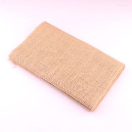 Fabric And Sewing 20Meters/Lot 30cm Natural Jute Burlap Ribbons Rustic Vintage Wedding Birthday Party Christmas Halloween Decoration Hessian