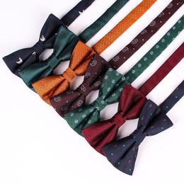 Bow Ties Wholesale Man Bowtie Banquet Women Dress For Men Suits Accessories Butterfly Cravats Party Leisure Bowties