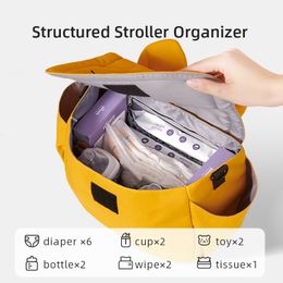 Sunveno Cat Diaper Large Capacity Mommy Travel Bag Maternity Universal Baby Stroller Bags Organizer 230316 S s