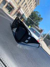 Sunglasses Oversized Black Square 2023 Fashion Shades Womens Brand Designer Sun Glasses Men UV400 Oculos For