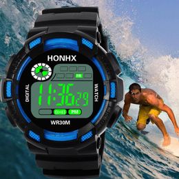 Wristwatches Life Water Resist Men Women Digital Sport Watches Multi-Function LED Electronic Clock Man Ladies Fitness Wrist Watch Reloj Saat