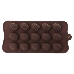 Baking Moulds 3D Easter Eggs Chocolate Mould Silicone Cake Mold Bakeware Pastry Confectionery Dish Kitchen Decorating Tools