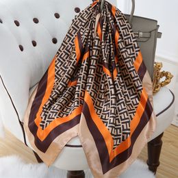 Silk Scarf For Women Square Pashmina Shawls Wraps Thick Warm Hijab Luxury Design Winter Poncho Stoles Blanket1