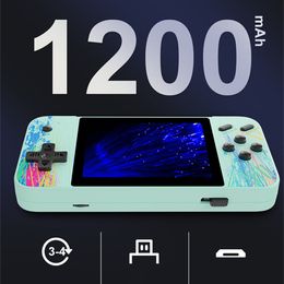 G3 Portable Game Players 800 In 1 Retro Video Game Console Handheld Portable Colour 3.5 Inch HD Large Screen Game Player TV Consola AV Output With Retail Packing DHL Free