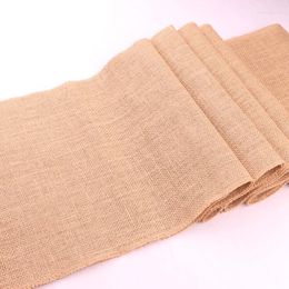 Fabric And Sewing 10Meters/Lot 30cm Natural Jute Burlap Ribbons Rustic Vintage Wedding Birthday Party Christmas Halloween Decoration Hessian