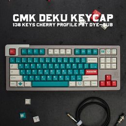 GMK Deku Large Set Cherry Profile PBT Keycap DYE-SUB Japanese Custom Personality Keycaps For Mechanical Keyboard 61/64/68/84/98