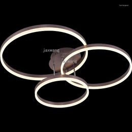 Ceiling Lights Nordic Led Light Simple Modern Room Lighting Warm Romantic Main Bedroom Circle Fixtures Decor