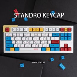 Standro131 Keys Cherry Profile English Custom Personality Keycaps For Mechanical Keyboard 61/64/68/75/84/87/96/980/100/104/