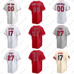 2023 Custom Angels Baseball-Trikots Anderson Barria Canning Davidson Detmers Estevez Herget Loup Marte Martinez Moore Ohtani Phansalkar Quijada