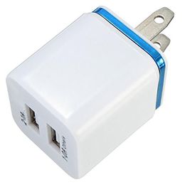 Dual Usb Ports 2.1A 1A EU US Ac Home Travel Wall Charger Power Adapter Plug For Samsung Galaxy Note htc Android phone