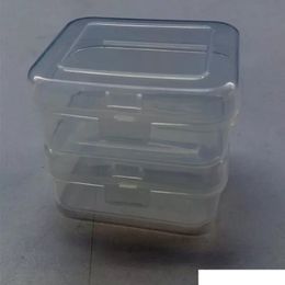 Transparent plastic watch box tool hardware accessories receive the packing box fast shipping