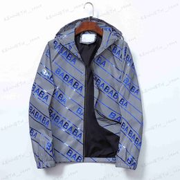 Men's Jackets 2022 Hot Mens jackets Long Sleeve windbreaker windrunner Men Zipper Hooded Waterproof Jacket Hoodie coats clothes Size M-3XL T230316