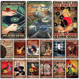 Artisian Music Metal Plaque Vinyl Tin Poster Retro Decorative Plate Wall Decor Garage Bar Pub Club Hotel Cafe Kitchen Home 30X20cm W03