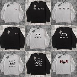 Advanced version paris Luxury brand Hoodies mens womans Round neck 100% Cotton durable B letter Graphic print Custom Coach couple Sweatshirts tops Clothing 3xl 4xl