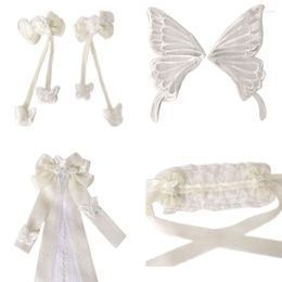 Headpieces Lovely Headband Nonslip Hair Pin Barrettes For Bridal White Color Tiara