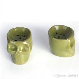 Smoking Pipes Exquisite ceramics, water smoke, carbon pot, color porcelain, heat resistant skeleton,